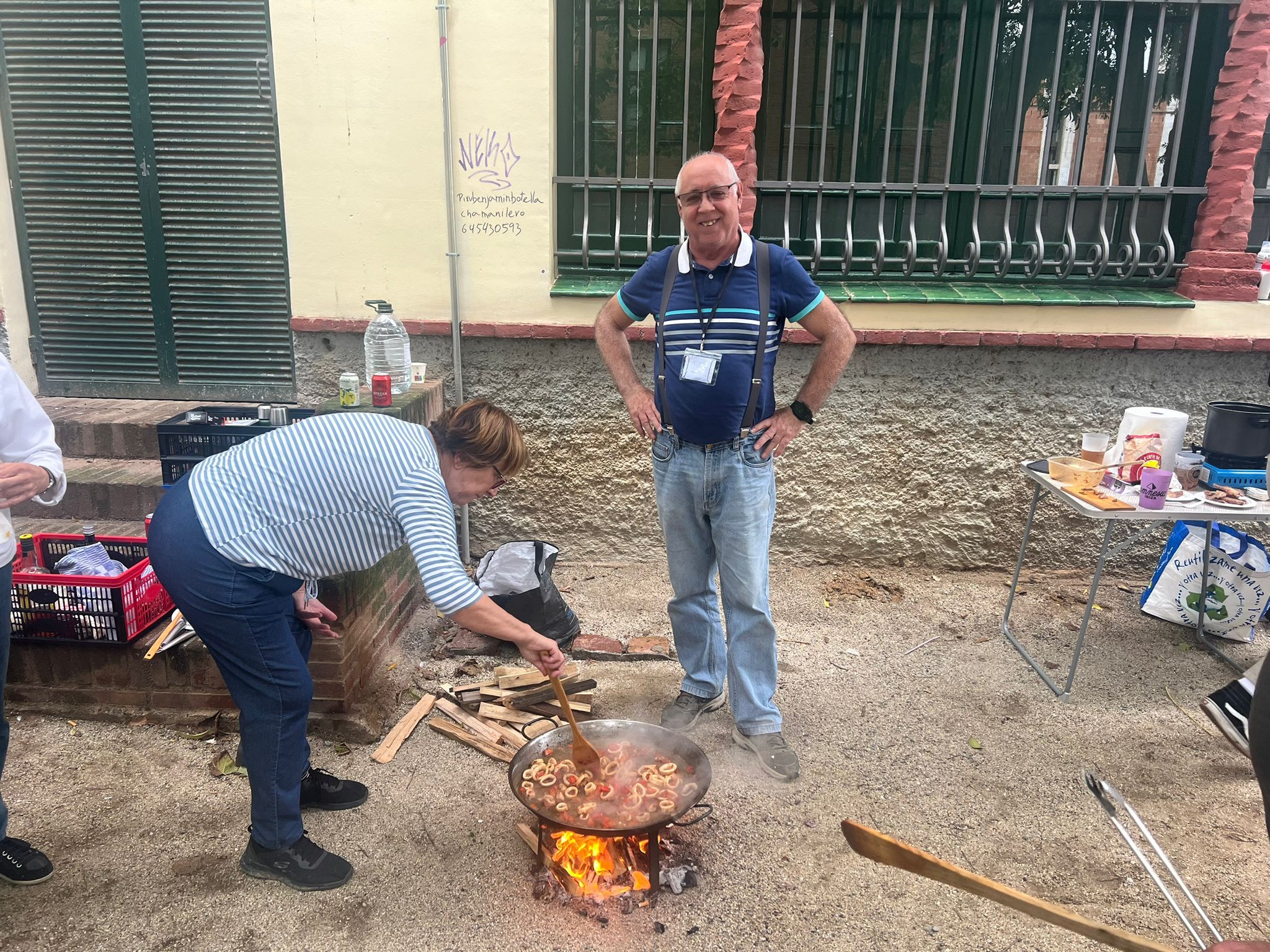 Cerdanyola celebra el concursos de paelles de Sant Martí. FOTO: Marc Mata