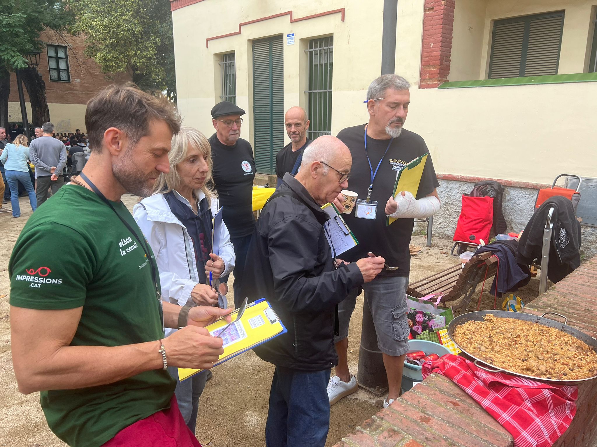 Cerdanyola celebra el concursos de paelles de Sant Martí. FOTO: Marc Mata