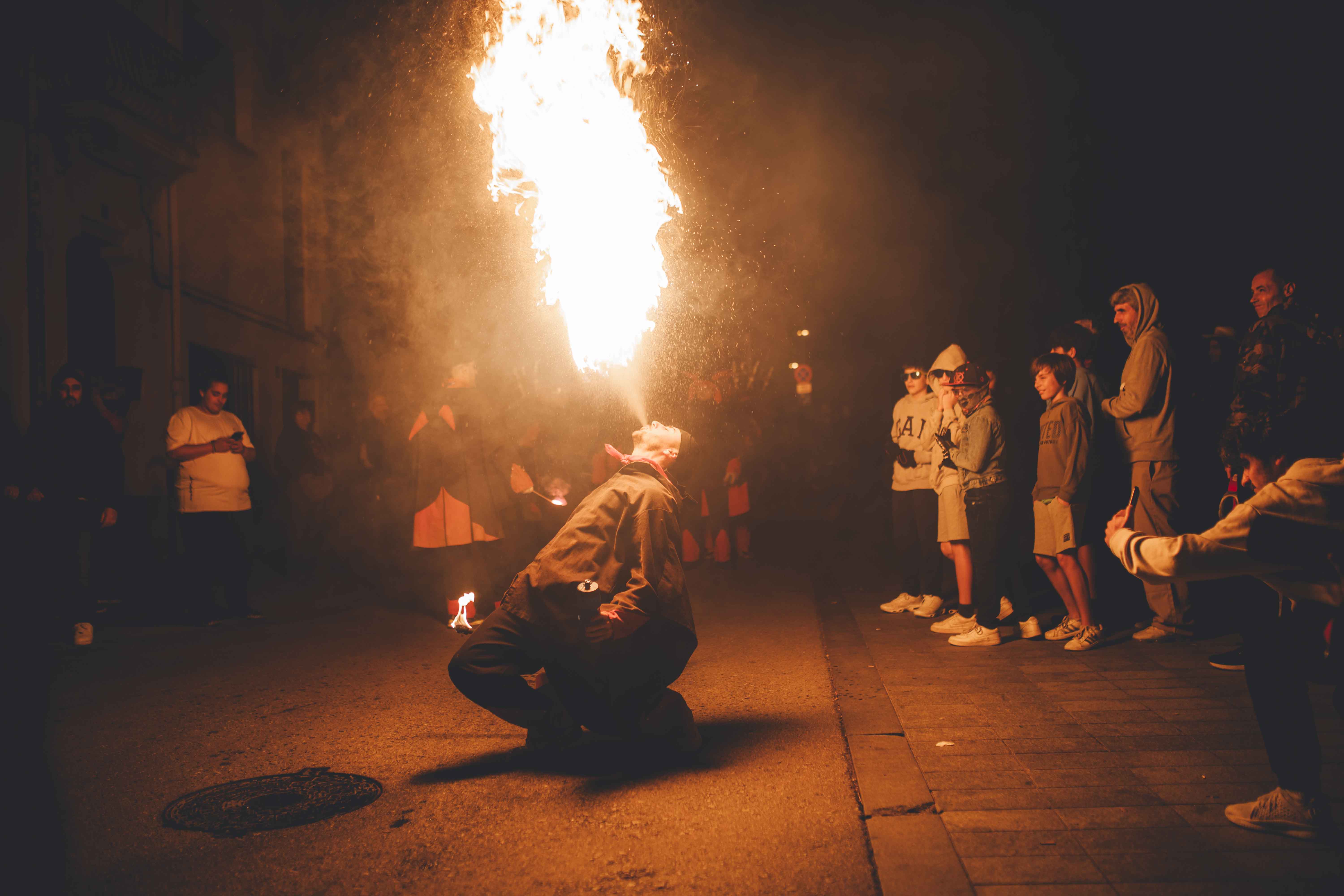 FOTOS: Correfoc Sant Martí en imatge. FOTO: Arnau Padilla