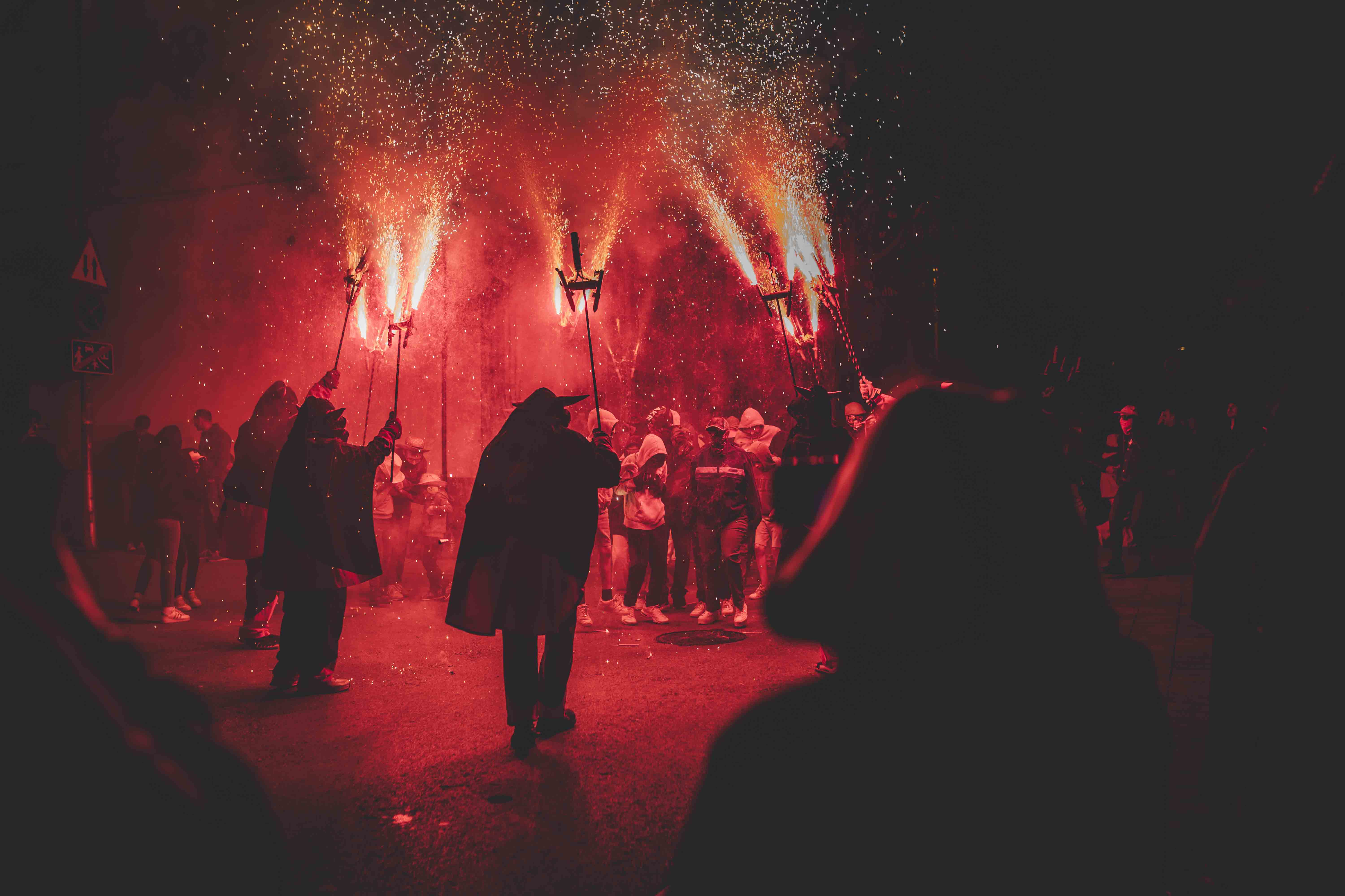 FOTOS: Correfoc Sant Martí en imatge. FOTO: Arnau Padilla