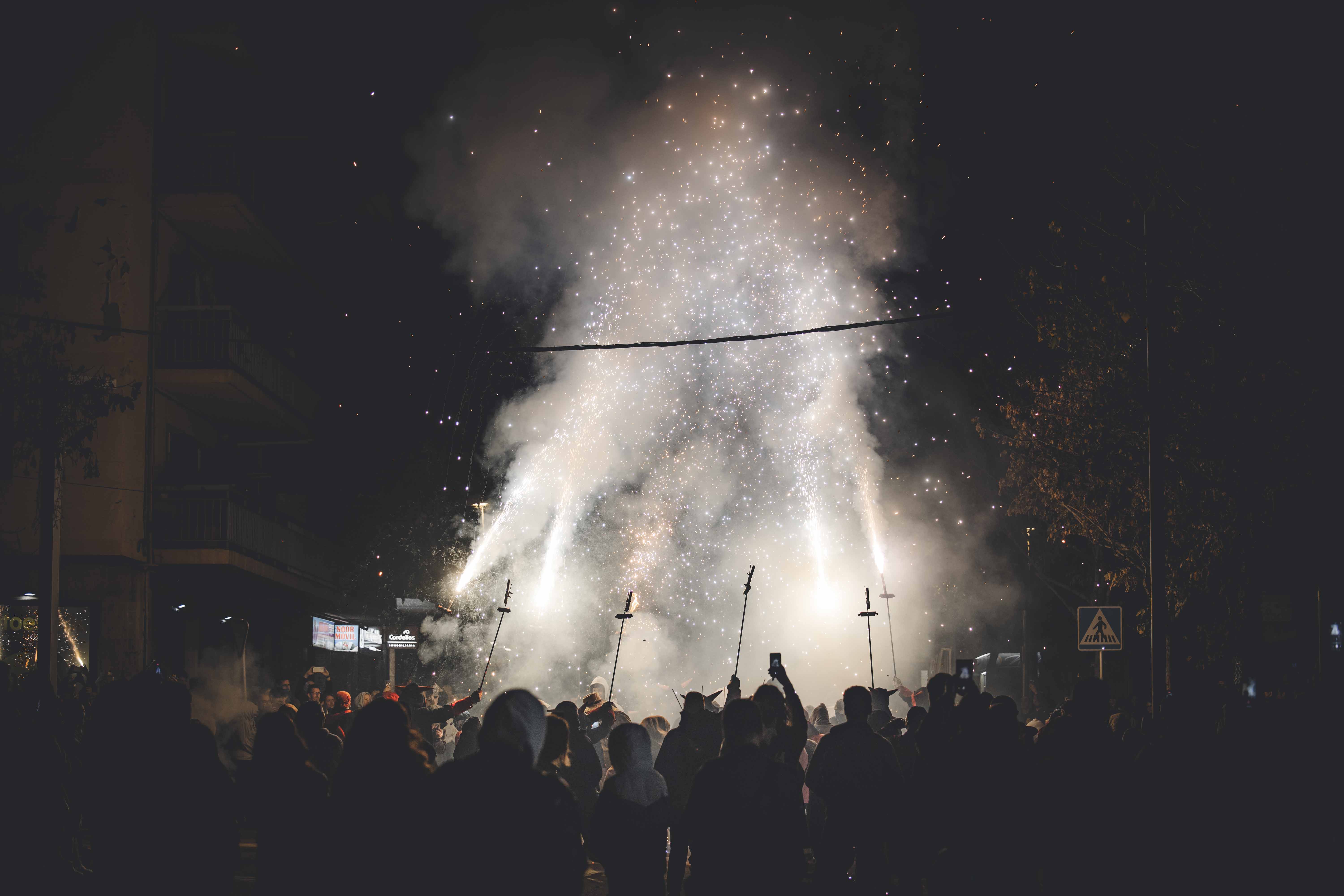 FOTOS: Correfoc Sant Martí en imatge. FOTO: Arnau Padilla