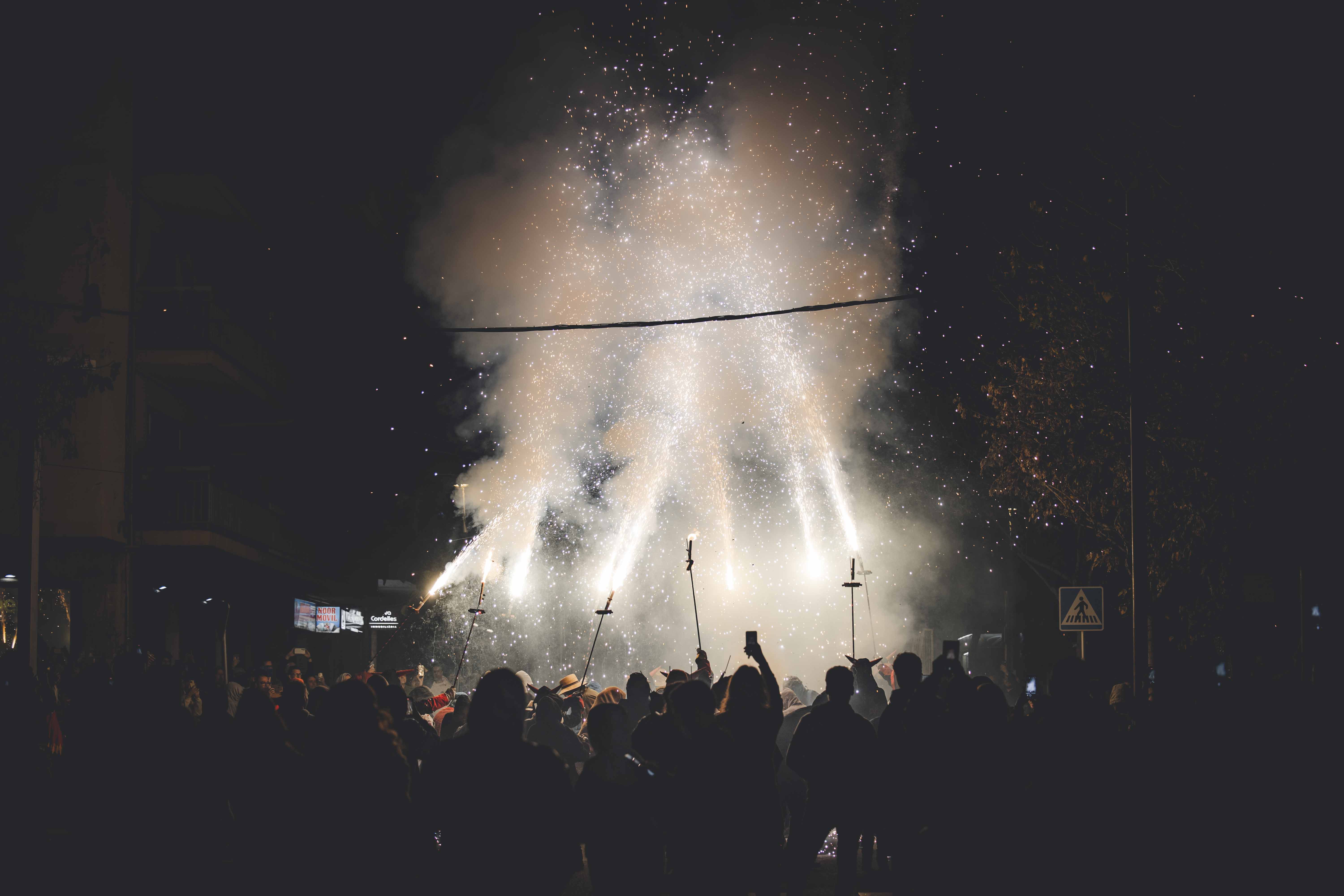 FOTOS: Correfoc Sant Martí en imatge. FOTO: Arnau Padilla