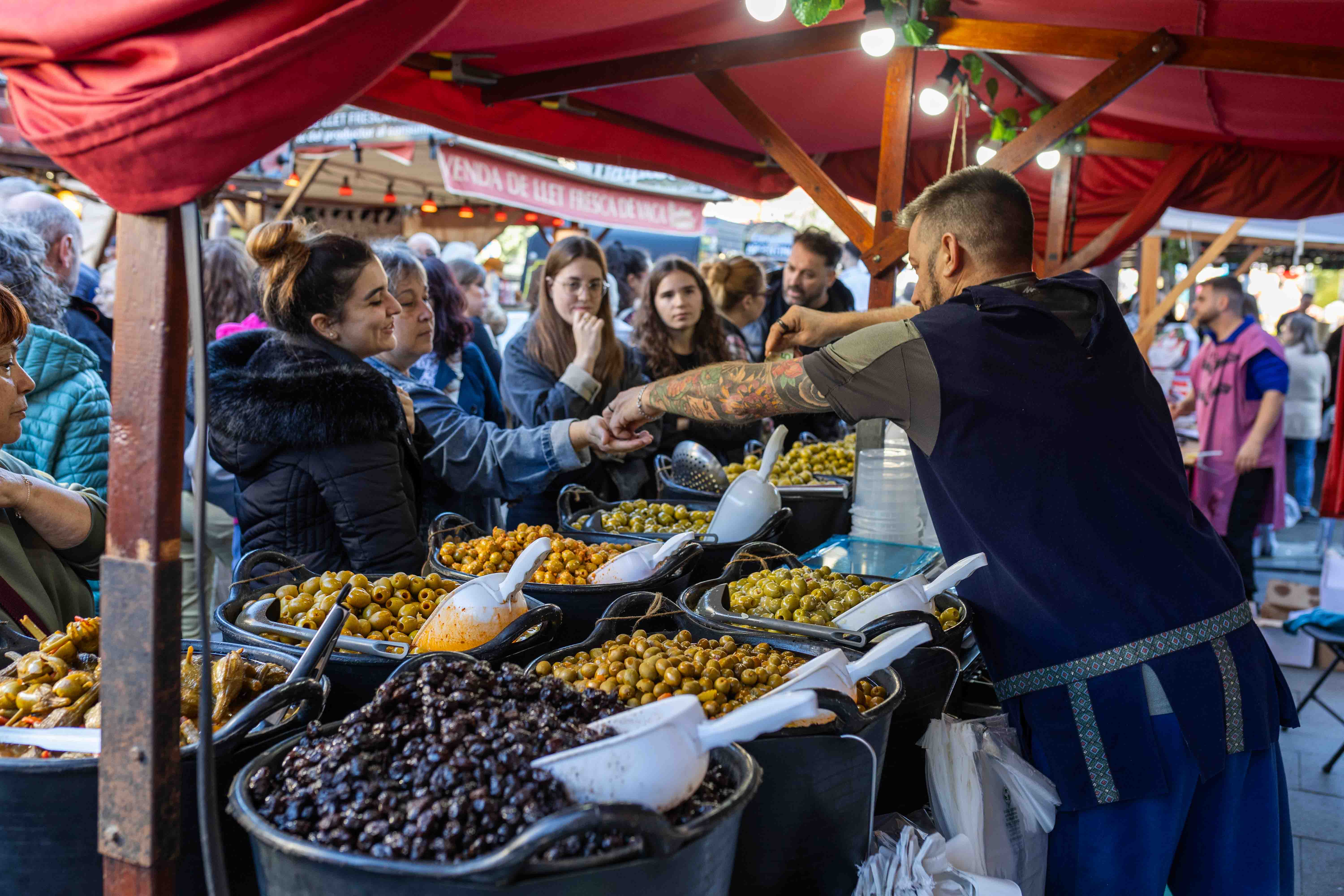 Mercat Medieval en imatges. FOTO: Arnau Padilla