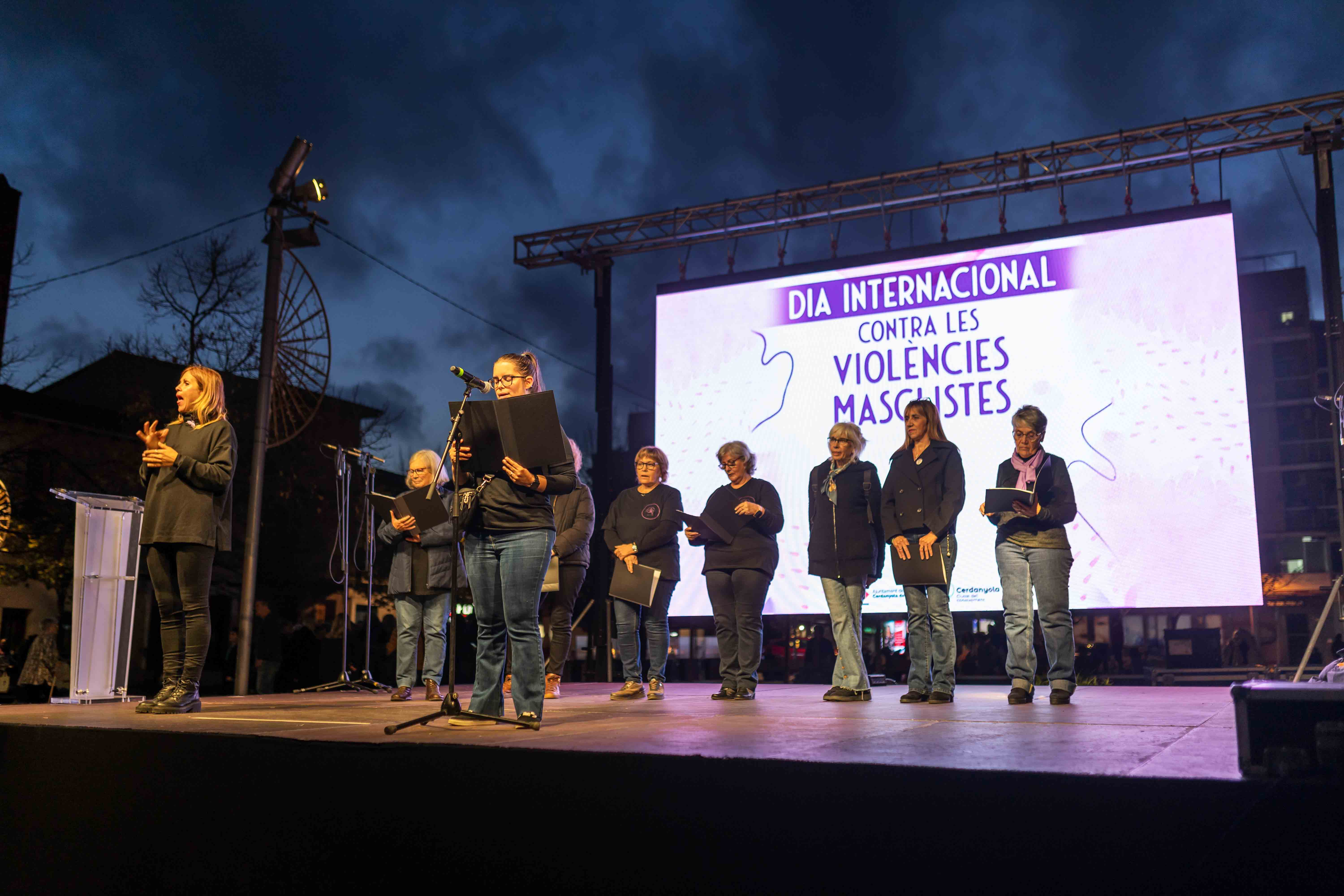 25-N, Dia Internacional contra les violències masclistes. FOTO: Arnau Padilla