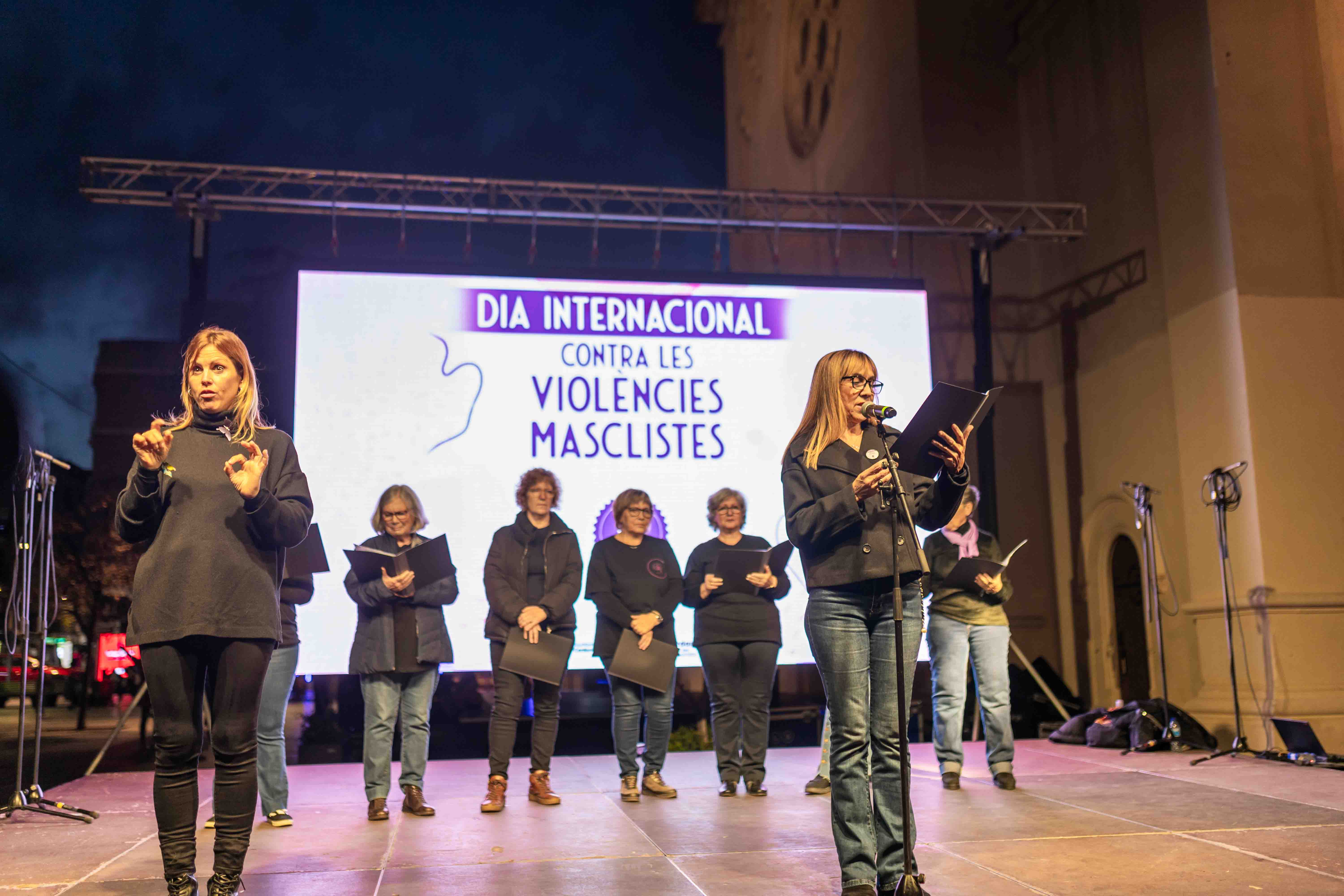 25-N, Dia Internacional contra les violències masclistes. FOTO: Arnau Padilla