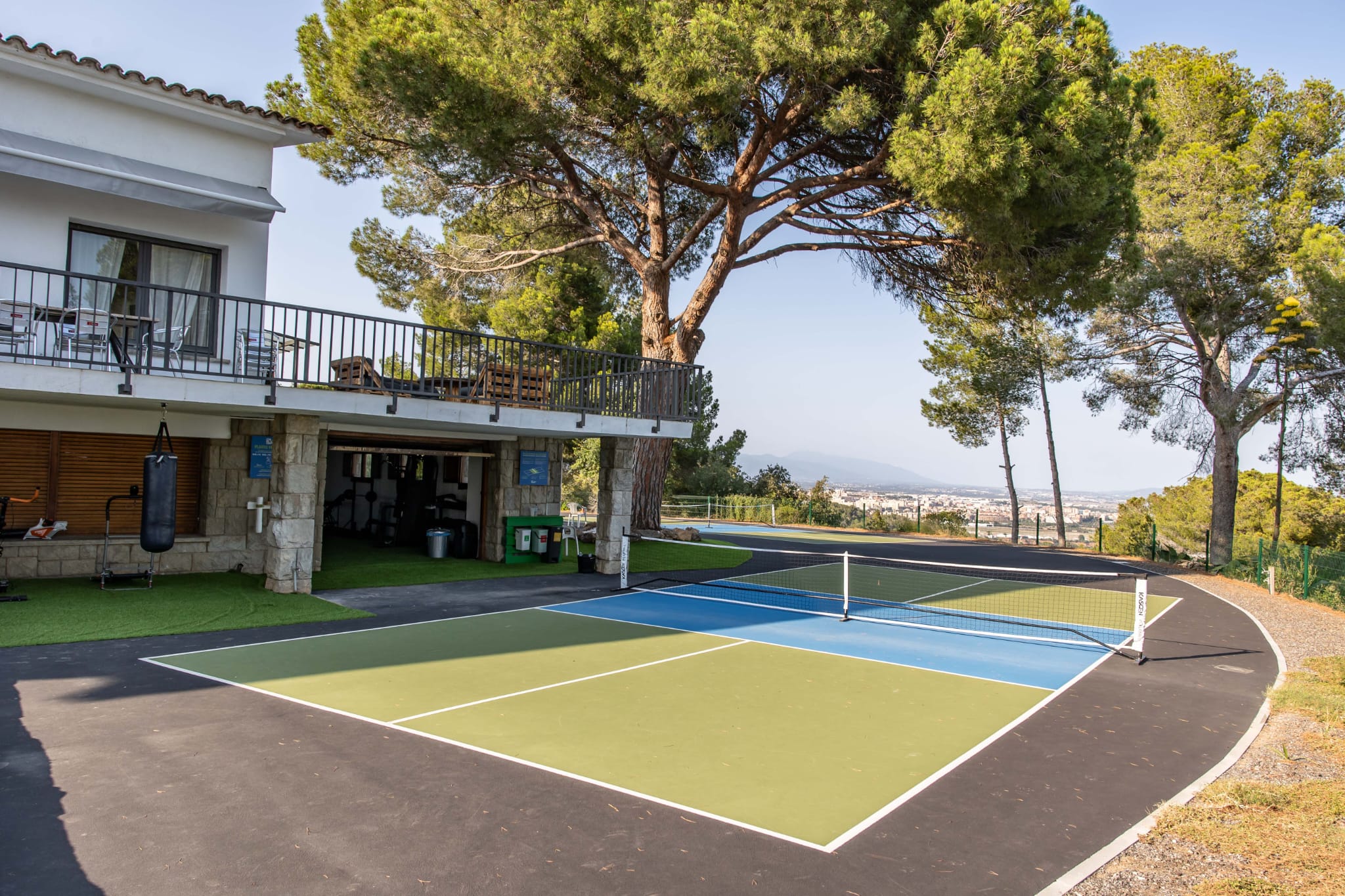 Pista de pickleball al CSR Bellaterra. FOTO: Cedida