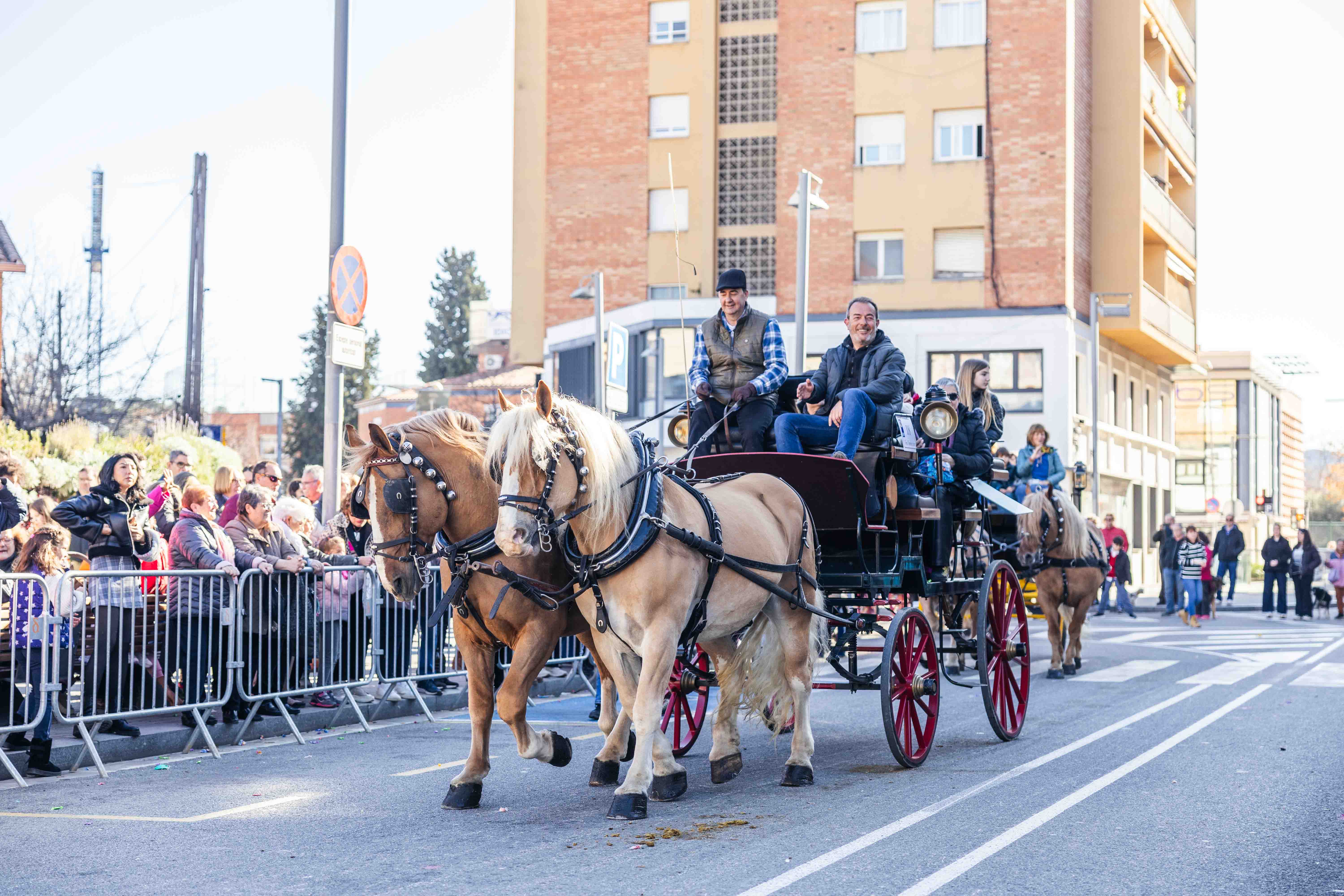 Passada dels Tres Tombs 2025. FOTO: Arnau Padilla