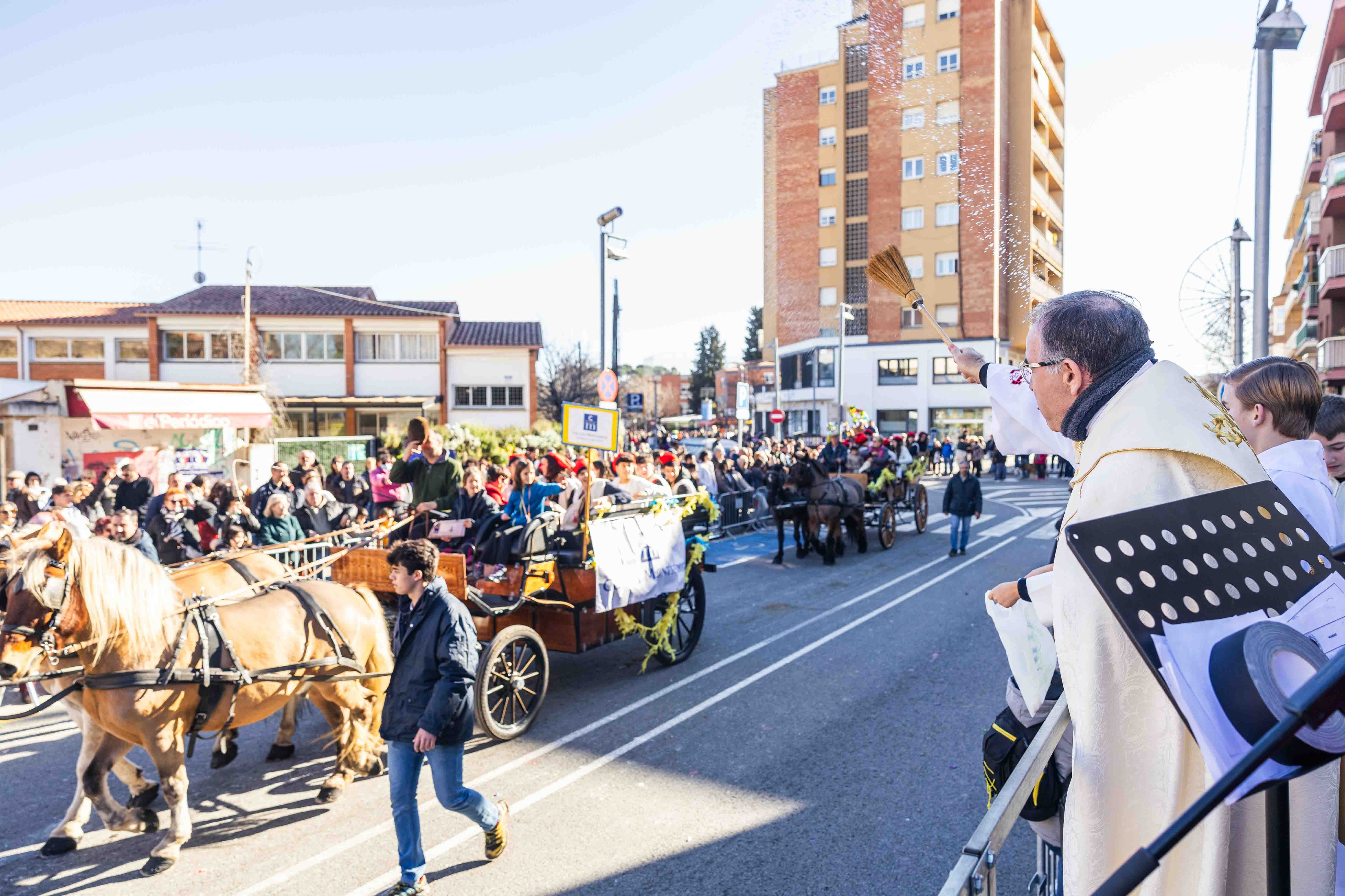 Passada dels Tres Tombs 2025. FOTO: Arnau Padilla