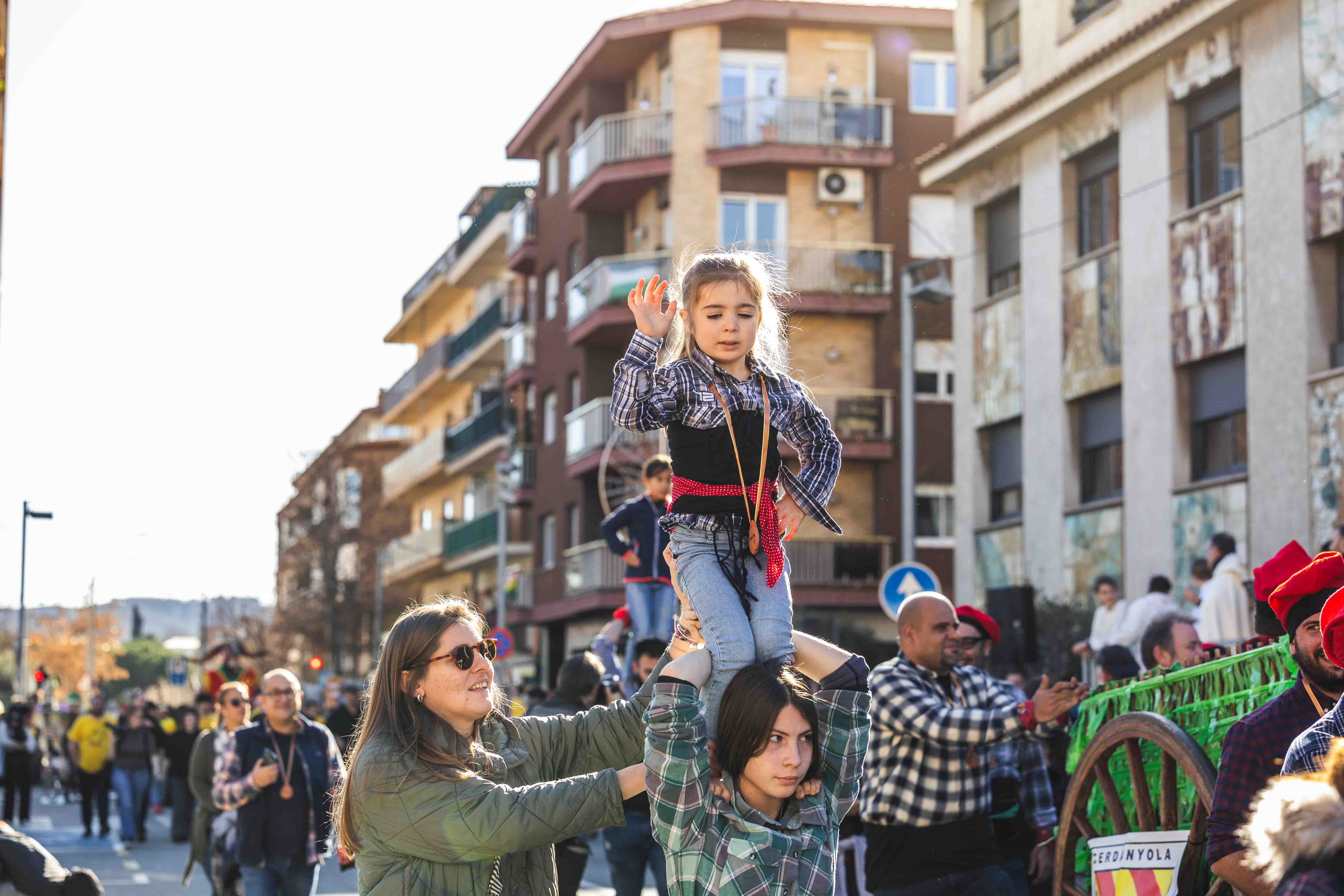 Passada dels Tres Tombs 2025. FOTO: Arnau Padilla