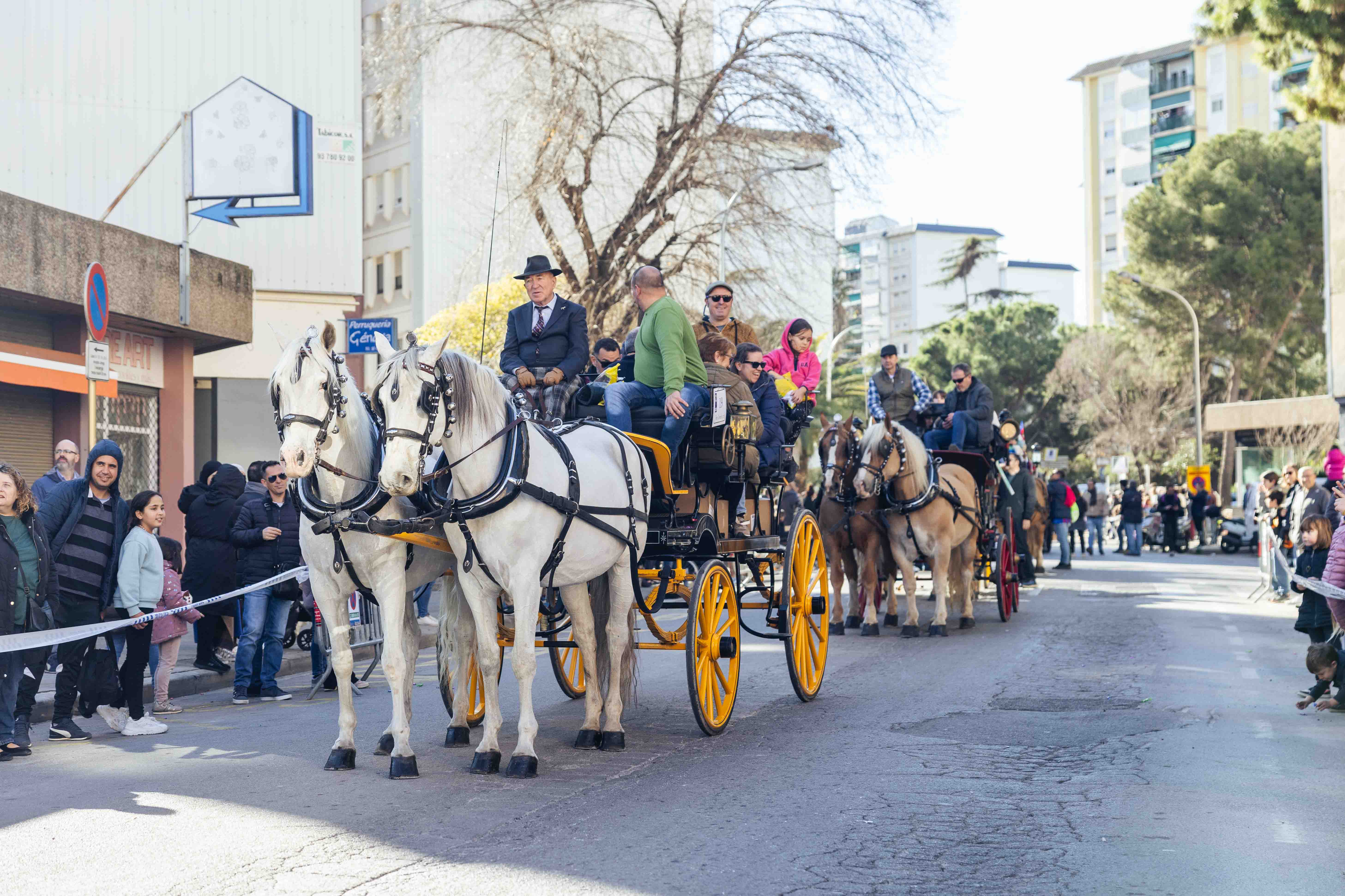 Passada dels Tres Tombs 2025. FOTO: Arnau Padilla