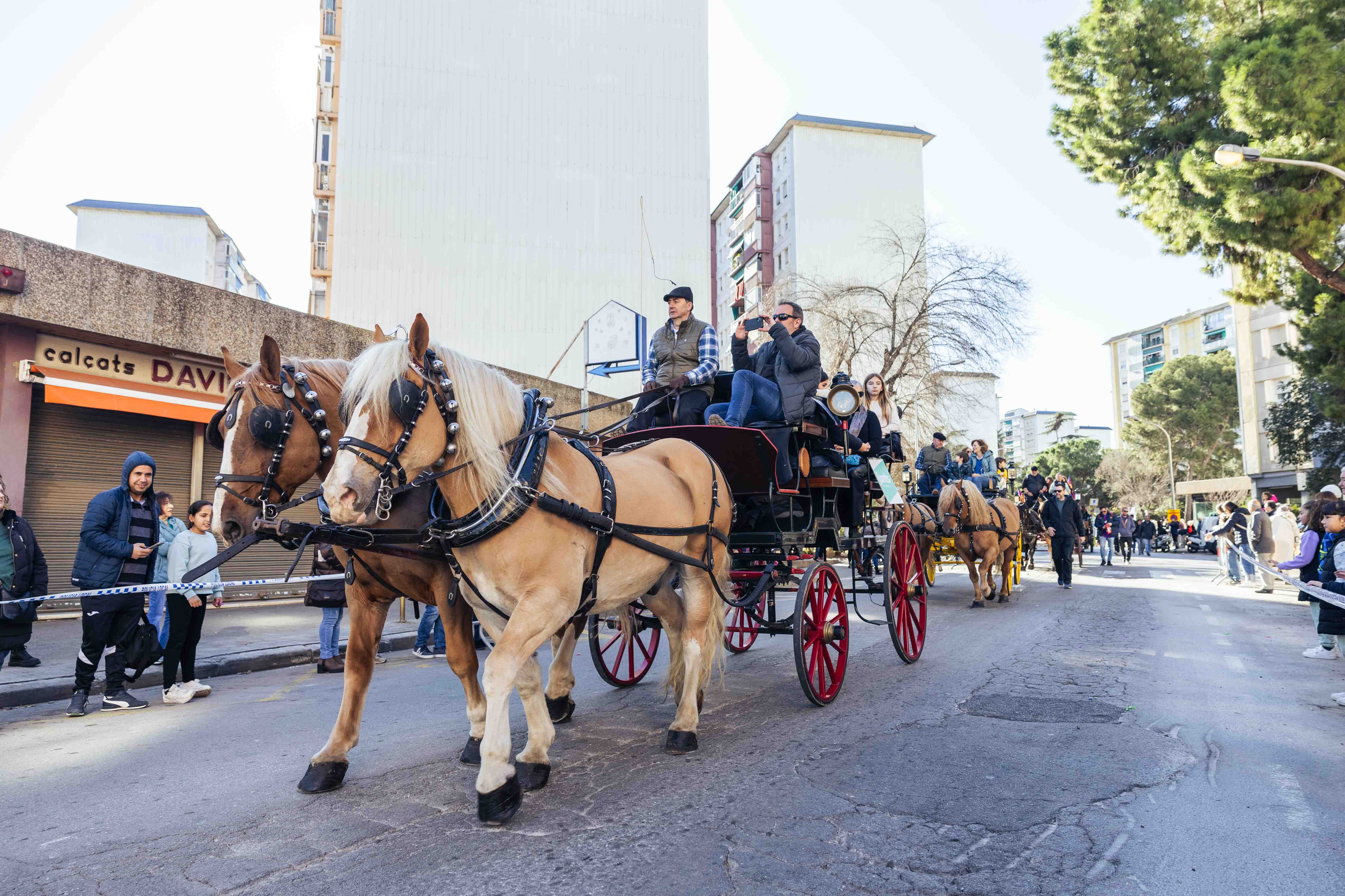 Passada dels Tres Tombs 2025. FOTO: Arnau Padilla