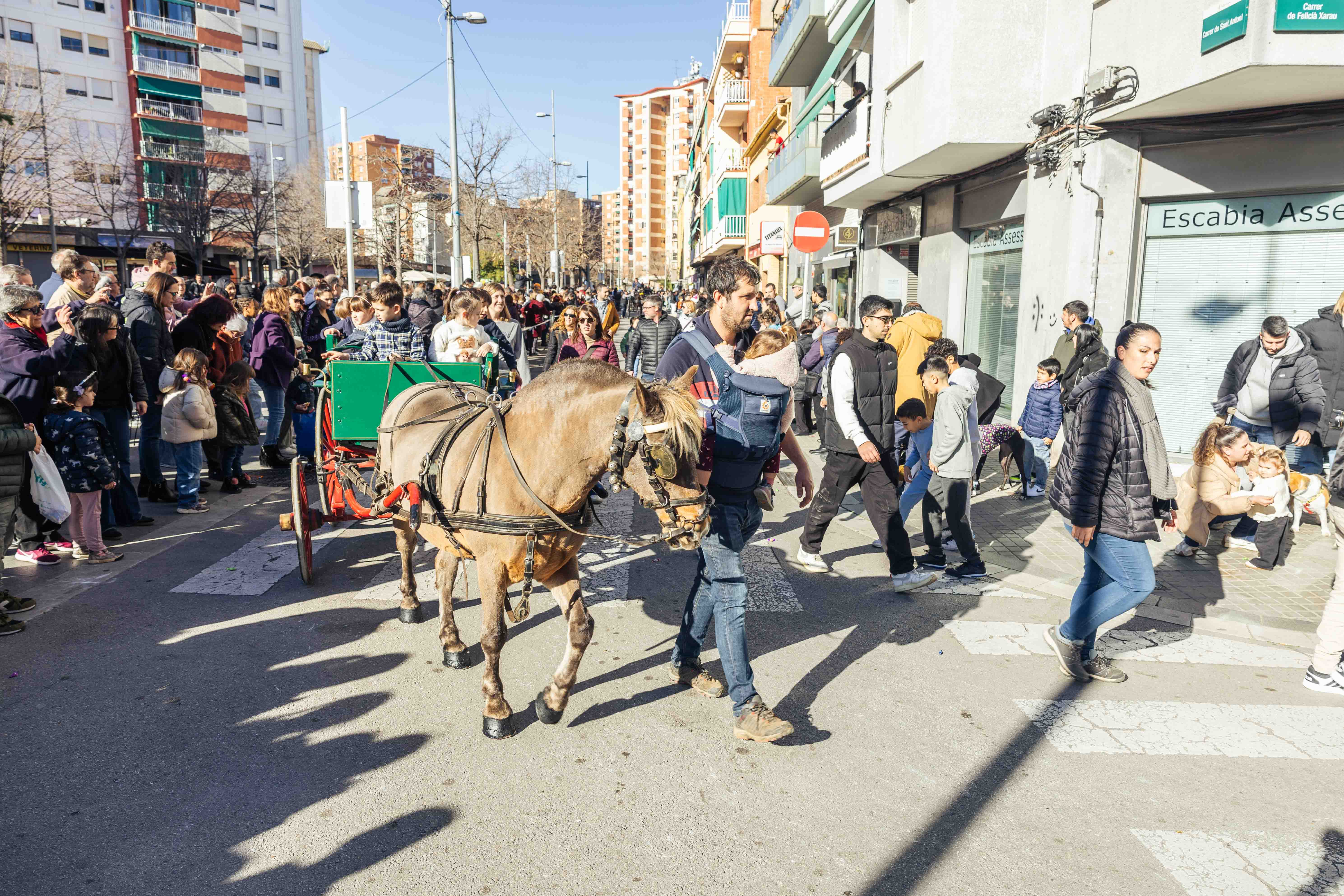 Passada dels Tres Tombs 2025. FOTO: Arnau Padilla