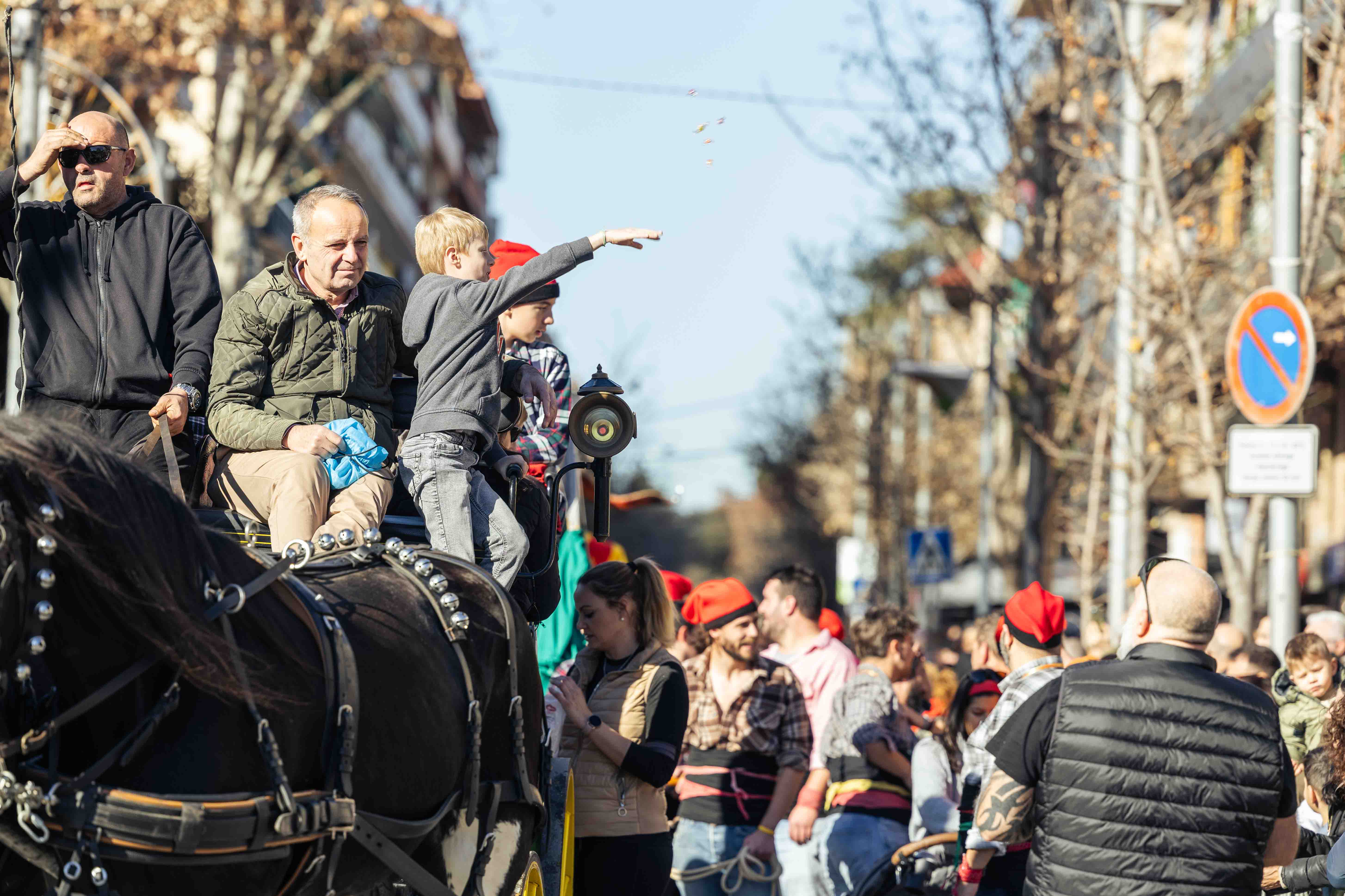 Passada dels Tres Tombs 2025. FOTO: Arnau Padilla