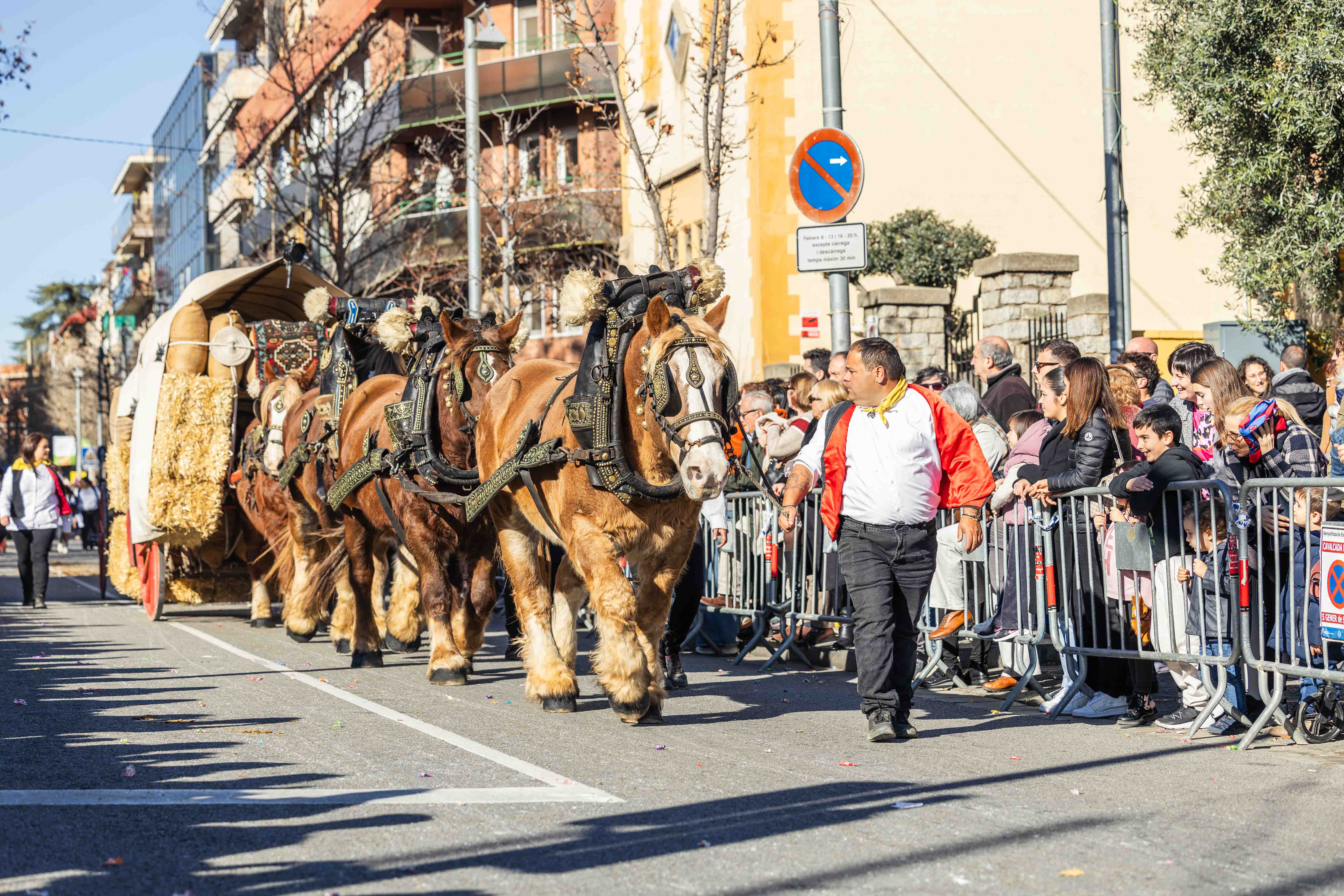 Passada dels Tres Tombs 2025. FOTO: Arnau Padilla