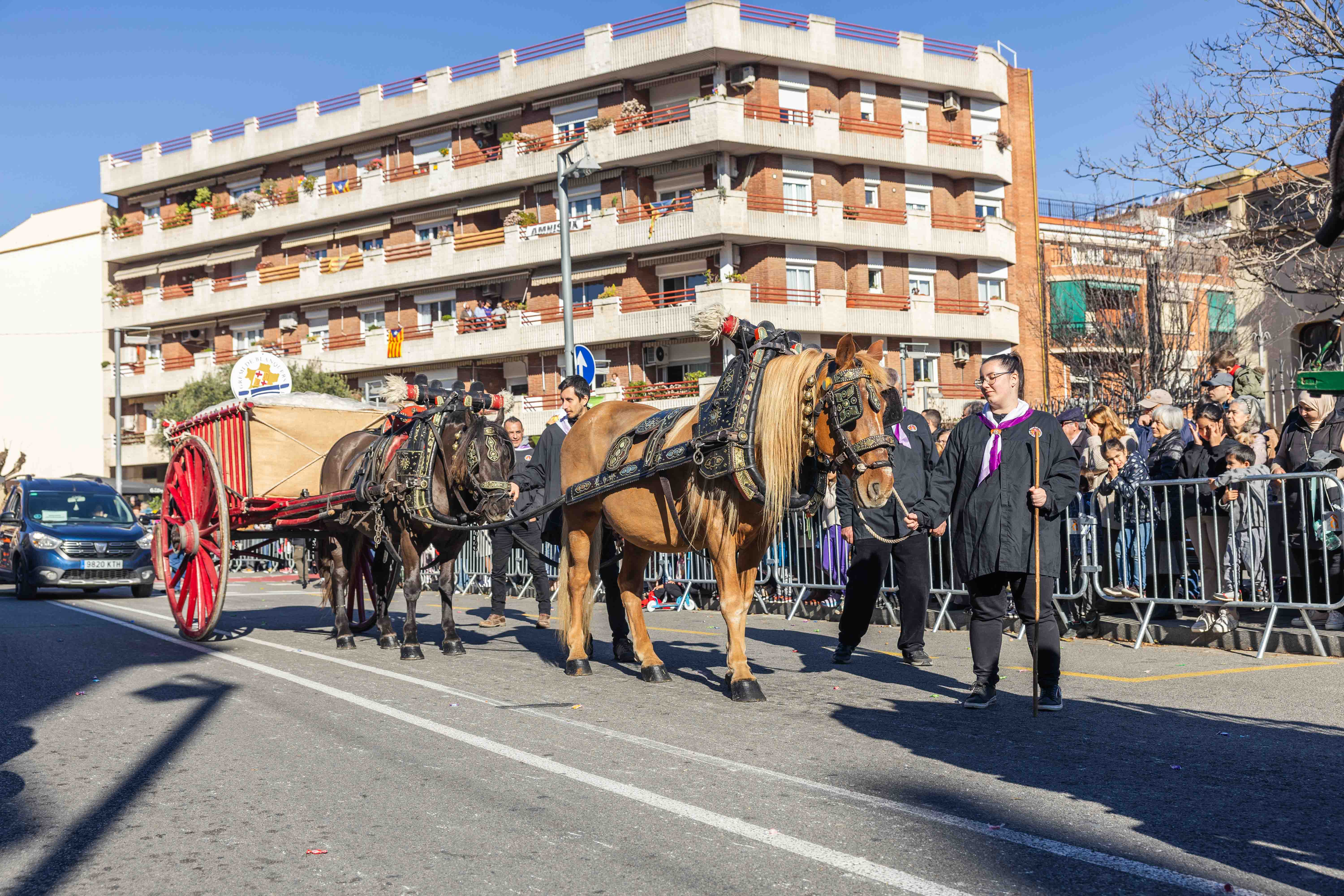 Passada dels Tres Tombs 2025. FOTO: Arnau Padilla